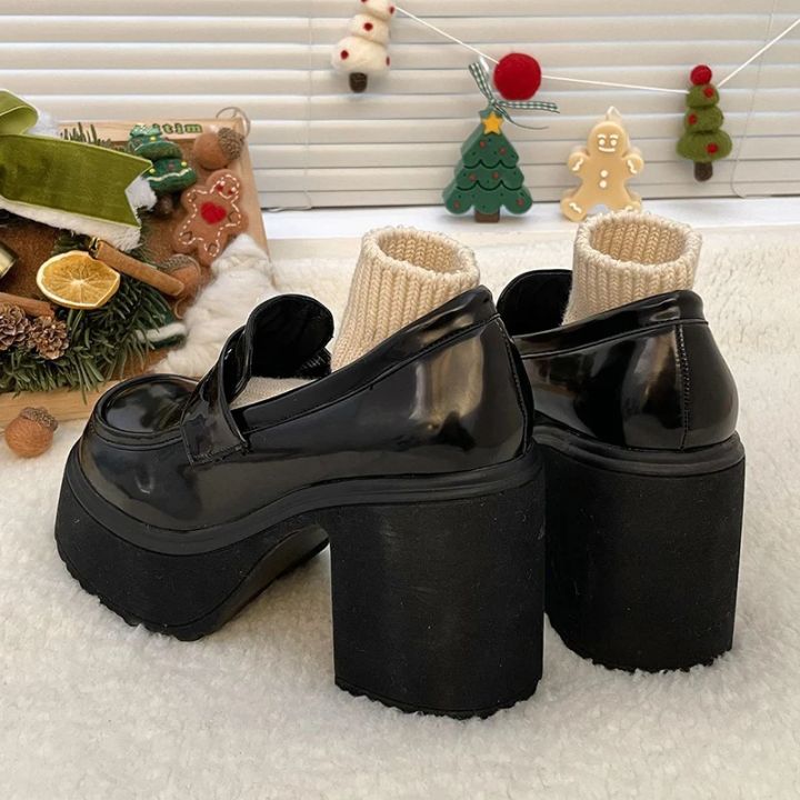 Retro%20Le%20Fu%20Shoes%202024%20New%20Thick%20Soled%20High%20Heels%20Daily%20Luxury%20Women's%20Solid%20Color%20Temperament%20Mary%20Jane%20with%20Follow-up%20Shoes%20-%20Image%206