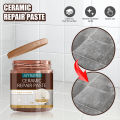 100 ML Ceramic Tile Adhesive Universal Ceramic Crack Paste Quick Fix Porcelain Repair Set for Marble/Bathtub/Toilet/Sink Repair. 