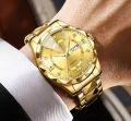 BINBOND 2521 Men’s Luxury Stainless Steel Waterproof Fashion Business Watch Luminous Dual Calendar Quartz Wrist Watch. 
