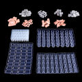 Mini Brick Silicone Mold Cement Model Brick Mould DIY Small House Handmade Home Decoration Sand Table Building Making Supplies. 