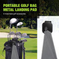 Golfs Bag Plastics Landing Pads Universal Fit Golfs Bag Types Landing Pad Golfs Lover Golf Equipment Putter Clamp Holder.