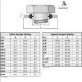 10pcs Zinc Plated Bonded Seal Washers Hydraulic Oil & Petrol Resistant Gaskets M6-M30 Assorted Sizes. 