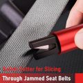 New Portable Seat Safety Hammer Auto Glass Car Window Breaker Life Saving Escape Rescue Tool Seat Belt Cutter Hammer. 