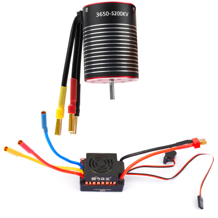 RCZIPROY%20RC%20Brushless%20Combo%203650%20Motor%20&%2060A%20ESC%20Combo%20for%201/10RC%20Traxxas%20Off-Road%20Racing%20Short%20Truck%20Drift%20RC%20-%20Image%207