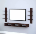 Wall Mount Lcd Rack shelf tv and media storage shelf for home and office. 
