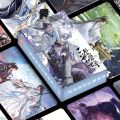 55 Pcs/Set Manga Husky And His White Cat Shi Zun Laser Lomo Card Chu Wanning, Mo Ran Characters Photo Cards Cosplay . 