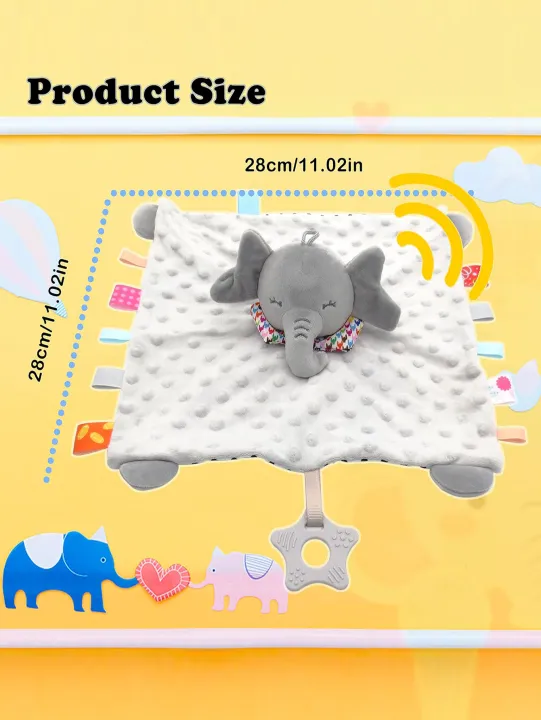 Newborn%20Baby%20Plush%20Stuffed%20Toys%20Cute%20Animal%20Blanket%20Comforter%20Bunny%20Elephant%20Soothe%20Appease%20Sleeping%20Towel%20Baby%20%20-%20Image%205