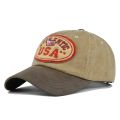 Embroidery Cowboy Wash Cotton Summer Cap For men. 