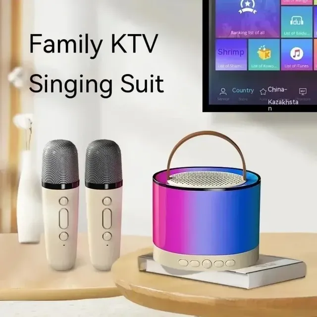 K52%20Wireless%20Bluetooth%20Speaker%20Multifunction%20with%202%20Microphone%20RGB%20Portable%20Music%20Player%20Karaoke%20Machine%20for%20Child%20Home%20Gift%20-%20Image%202