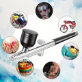 0.3mm Nozzle Airbrush Spray  Portable Beauty Inkjet SingleAction Airbrush Nozzle Spray  Model Cake Nail Car Paint Pen. 