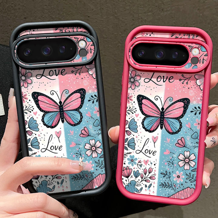 Butterfly%20Flower%20Pattern%20Soft%20Case%20For%20Google%20Pixel%2010%209%207%208%20Pro%209A%208A%207A%20Pixel%209%2010%20Pro%20XL%20Shockproof%20Solid%20Color%20Phone%20Cover%20-%20Image%202