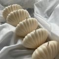 1pc 3D Shell Silicone Scented Candle Mold for DIY Aromatherapy Wax and Clay Crafts. 