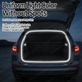 LED car trunk ambient light strip, easy to hide and install car decorative lights, DIY car styling accessories. 