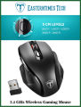 EASTERN-TIMES (ET Tech) D-19 - 2.4GHz, DPI Adjustable Wireless Gaming Mouse, Full Size Ergonomic Design Mouse Super Long Standby Battery Time for Notebook/PC/Laptop. 