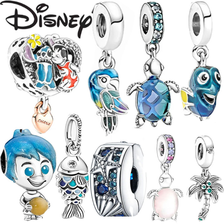 Disney 2024 new fashion creative Fish pendant suitable for Pandora