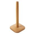 Kitchen Wooden Paper Towel Holder Vertical Shelf Simple Extended Vertical Holder ( square shape ). 