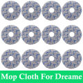 Mop Cloth Compatible For Dreame X10 + X20 L20 Ultra L30 Ultra X20 Pro L10s Pro Ultra X40 Ultra X40 Pro S30 Pro Vacuum Cleaner.