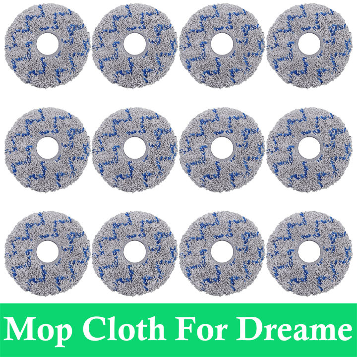 Mop Cloth Compatible For Dreame X10 + X20 L20 Ultra L30 Ultra X20 Pro L10s Pro Ultra X40 Ultra X40 Pro S30 Pro Vacuum Cleaner