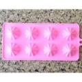 Thai food grade silicone mold chocolate candle mold 8 holes ladumots jelly mold chocolate candle mold beautiful jelly mold. 