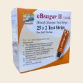 eBsugar blood glucose test strip 25*2=50 PCS. 