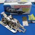 Button Hole Attachment Easy Buttonholer for Single Needle Industrial Sewing Machine. 