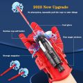 Spider Web Shooters Toy for Kids Fans, Hero Launcher Wrist Toy Set,Cosplay Launcher Accessories,Sticky Wall Soft  Funny Children's Educational Toys. 