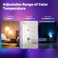 MOES Tuya Smart Matter WiFi/Zigbee 14W LED Bulb E27 Music Sync Functional 16M RGB Scenarios Light Intelligent Voice APP Control lightify. 