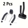 1pc/2pcs Guitar Wall Hook Instrument Display Guitar Metal Sponge Bracket Hanger Mount Ukulele Violin Stand Guitar Accessories.