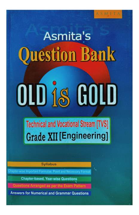 Amita’s Question Bank Old Is Gold For Grade-12 Technical & Vocational ...