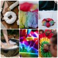 24 Colors 10g Fabric DIY Tie Dye Powder Color Change Free Cooking Color Dye For Fabric Bag Clothes Suit Dye Fabric Decorating. 