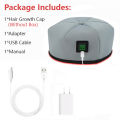 Red Light Therapy Cap Device Near Infrared LED Helmet for Hair growth Treatment Hat Prevant Loss Head relaxation Relief scalp.
