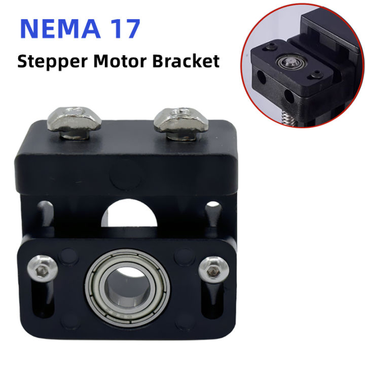 Z axis Lead Screw Fixing Block Plastic Blocks 3D Printer Lead Screw fix mount For CR-10 Ender 3 Z-Rod Bearing Holder