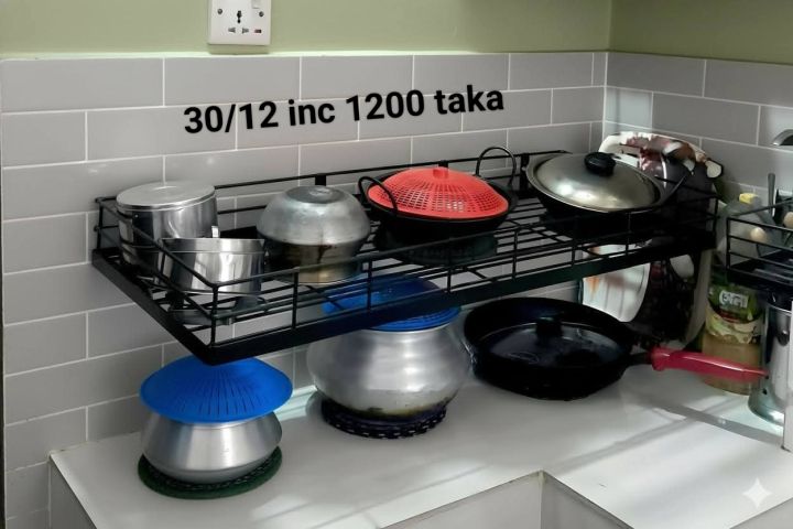 Wallhanging Kitchen Pot Rack