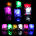 LED Ice Light Glowing Ice Cubes Touch Sensitive Lights Bar Atmosphere Light Lighting In Water For Juice Wine Drinking Glass. 