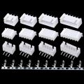 JST XH2.54 2/3/4/5 Pin Terminals Plastic Shell Male Plug + Female Socket Wire Connector XH 2.54 2P 3P 4P 5P 6P 7P 8P 9P 10P 12P. 
