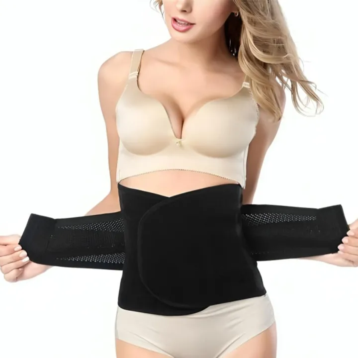 Postpartum%20Belly%20Band%20Wrap%20C-Section%20Recovery%20Belt,Abdominal%20Binder,Adjustable,%20Recovery%20Support%20Girdle%20Belly%20Band%20for%20Women%20Pregnancy%20-%20Image%203