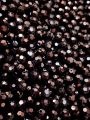 100 Pcs 7~8mm Black Crystal Faceted Plastic Beads For bag making, Jewelry Making DIY Bracelet Necklace Earrings Crafting Embroidery etc. 