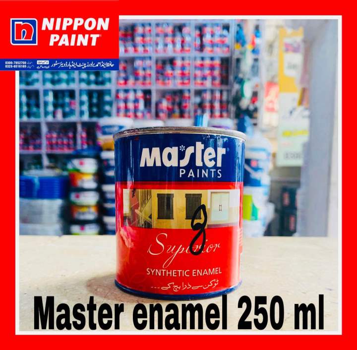 MASTER paint synthetic enamel gloss finish dabi 250ml