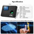 5YOA A10 A01 Attendance Biometric Fingerprint Time Attendance Clock Recorder Employee Recognition Device Electronic. 