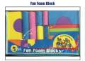 Soft Building Blocks Eva Foam Kids Educational Toys 52 Pcs  Big Size. 