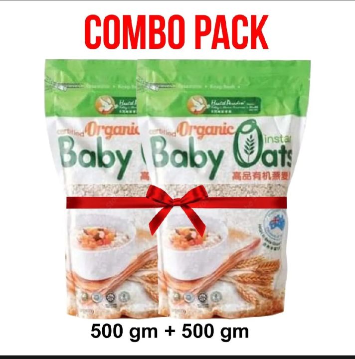 Health Paradise Organic Instant Baby Oats combo pack