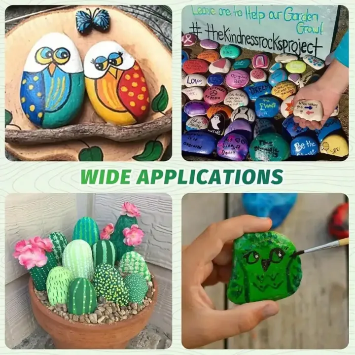 5/10pcs%20Flat%20Painting%20Rocks%20Supplies%20DIY%20Flat%20Stones%20for%20Painting%20Art%20Crafts%20Decoration%20Outdoor%20Garden%20Home%20%20Vase%20Fillers%20-%20Image%205