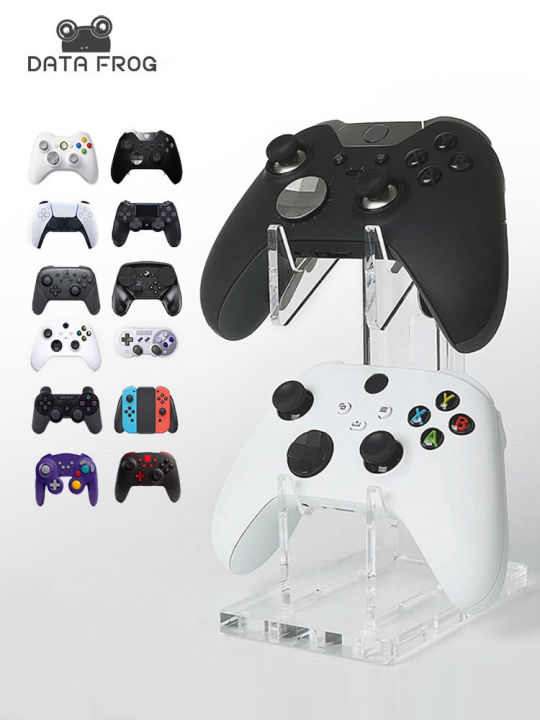 DATA FROG Dual Game Controller Holder For PS5/PS4/PS3 Gaming Handle Bracket Display Base Holder for For Xbox One/Series X
