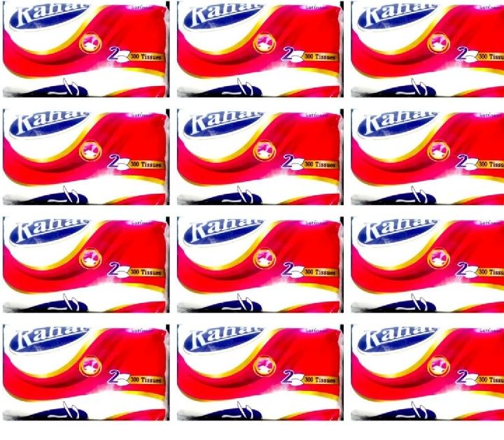 PACK OF 6 RAHAT TISSUE PAPER FINE QUALITY TISSUE PAPER WITH 300 SHEETS