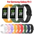Silicone Strap For Samsung Galaxy Fit 3 Watch Bracelet Replacement Sport Watchband For Samsung Galaxy Fit3 Band Accessories. 