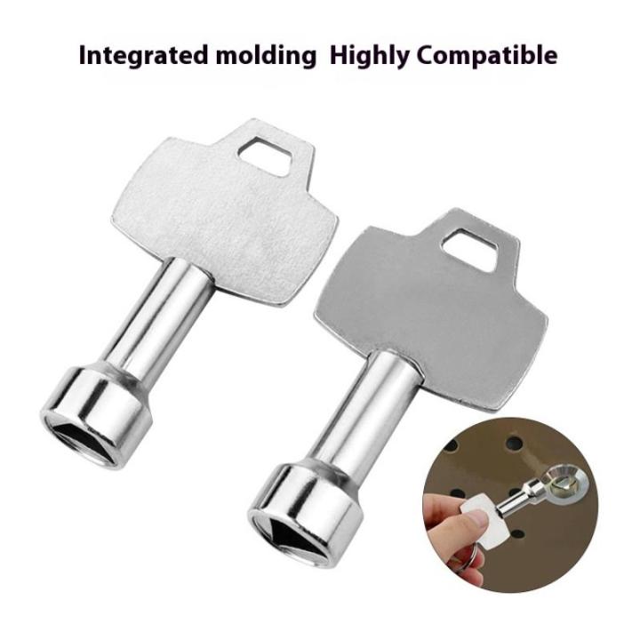 Universal Triangle Key Wrench Elevator Door Key Triangular Key Spanner ...