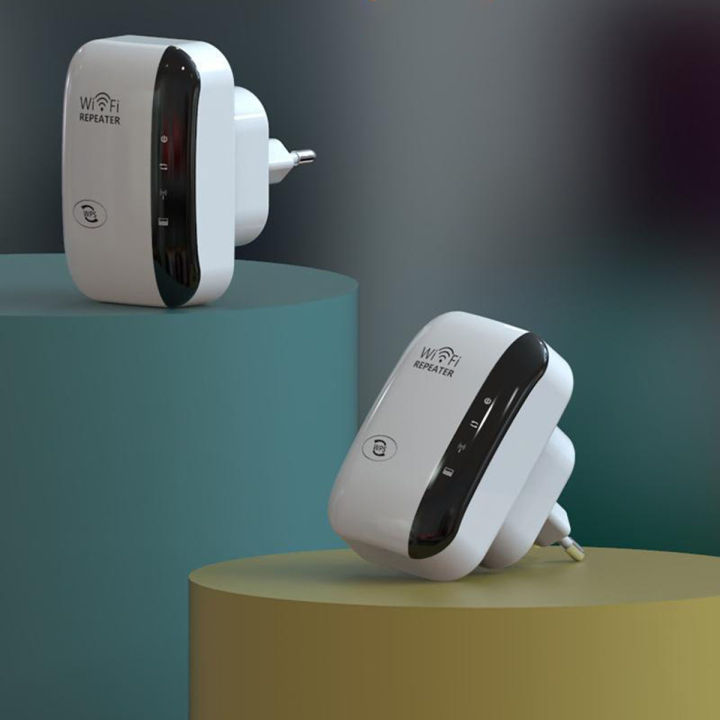1PC WiFi Signal Booster Extender - Up to 300Mbps Speed - Compact, Easy Setup - Enhances Gaming and Streaming in Any Room
