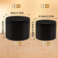 12pcs 4/8oz Candle Tins With Lids, Round Metal Candle Jars Kit For Loose Candles, Used For DIY Storage, Candle Making Supplies. 