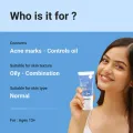The Derma Co Sali-Cinamide Anti-Acne Face Wash with 2% Salicylic Acid & 2% Niacinamide 80 ml. 