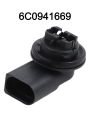 Front Daytime Light Bulb Socket For PASSAT For B8 For POLO 2015-2018 6C0941669 Bulb Lamp Holder Socket Auto Parts.
